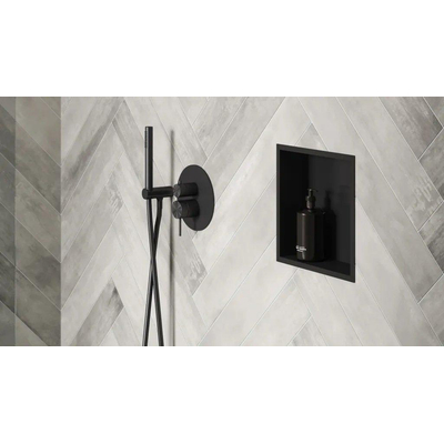 Looox BoX niche - 60x30x7cm - encastrable - avec cadre d'étanchéité - blanc
