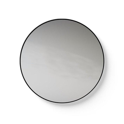 LoooX Black Line spiegel – Ø80 cm – zonder verlichting – Zwart