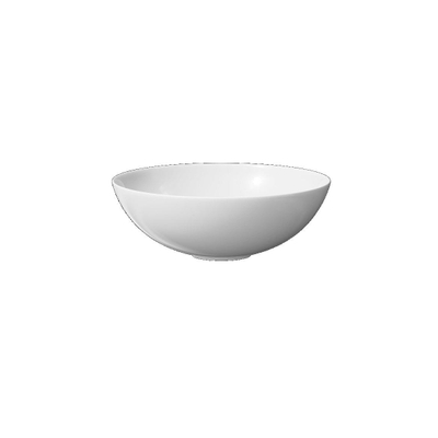 Looox céramique vasque à poser - 40cm - rond - blanc