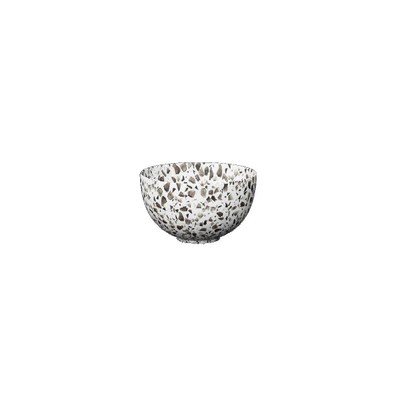 Looox Ceramic terrazzo Sink Ceramic small Waskom / fontein 23cm terrazzo zwart