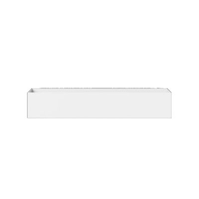 Looox Colour shelf box Special BoX rechthoek 60x10x10cm wit -licht beschadigd- OUTLET UDEN