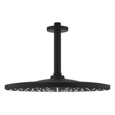 Grohe Rainshower Mono Hoofddoucheset 310 - rond - mono - phantom black (zwart)