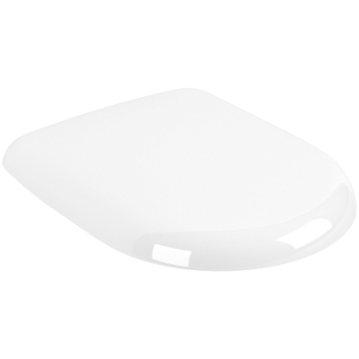 Villeroy & Boch Antao Abattant de WC - avec fonction de fermeture automatique (SoftClosing) - avec abattant amovible - (QuickRelease) - Blanc Alpin