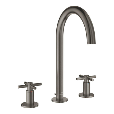 Grohe Atrio Mitigeur lavabo - M size - 3 trous - Hard graphite brossé (anthracite)