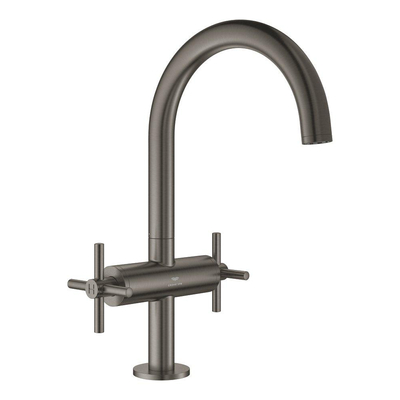 Grohe Atrio Mitigeur lavabo - L size - Hard graphite brossé (anthracite)