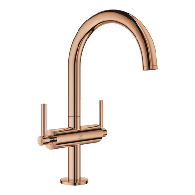 Grohe Atrio Mitigeur lavabo - L size - Warm sunset brillant (cuivre)