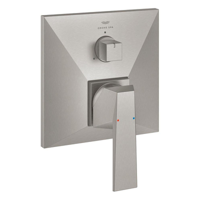 Grohe Allure brilliant garniture avec inverseur 3 voies supersteel