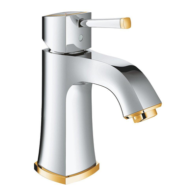 Grohe Grandera Mitigeur lavabo corps lisse chrome/or