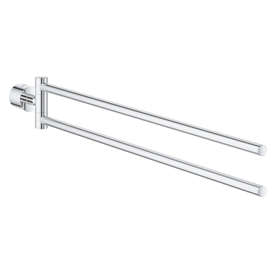 GROHE Atrio Handdoekhouder - 48.9cm - dubbel - draaibaar - chroom