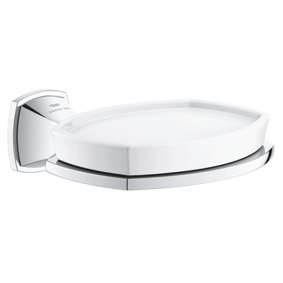 GROHE Grandera Zeepschaal - met houder - wandmontage - chroom
