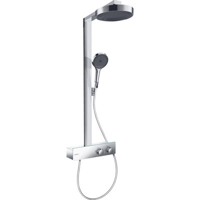 Hansgrohe Rainfinity showerpipe 250 1jet tablette de douche 350 chrome