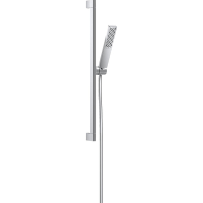 Hansgrohe Pulsify e Doucheset - 100 - 1jet - ecosmart+ - met glijstang 65 cm - hoogglans chroom
