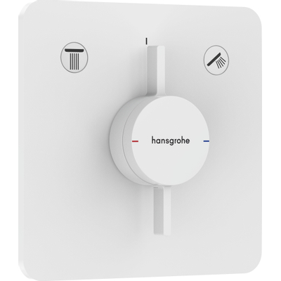 Hansgrohe DuoTurn Q Inbouwkraan - voor 2 functies - mat wit