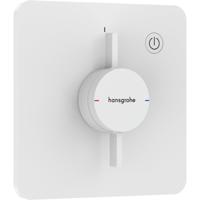 Hansgrohe Duoturn Q robinet encastré pour 1 fonction mat blanc