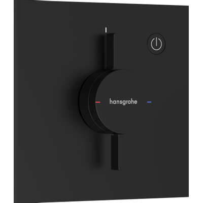 Hansgrohe DuoTurn E Inbouwkraan - voor 1 functie - mat zwart