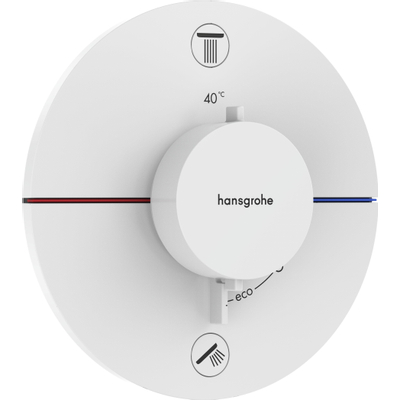 Hansgrohe Showerselect thermostaat inbouw voor 2 functies matwit