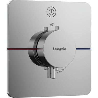 Hansgrohe Showerselect comfort q Thermostaat - inbouw - 1 functie - hoogglans chroom