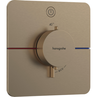 Hansgrohe Showerselect comfort q Thermostaat - inbouw - 1 functie - geborsteld brons
