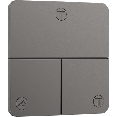 Hansgrohe ShowerSelect Comfort Q Mitigeur de douche encastré pour 3 fonctions chrome noir brossé