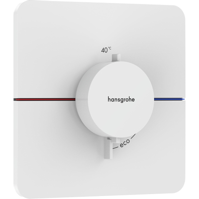 Hansgrohe Showerselect Comfort Q Thermostat encastré mat blanc
