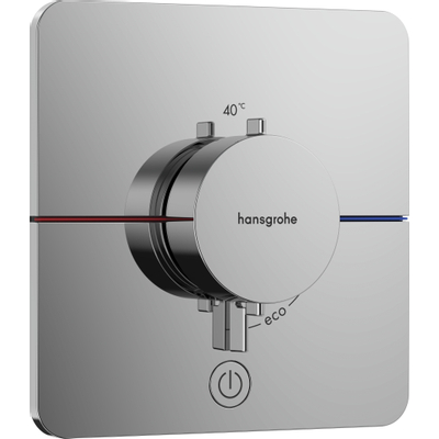 Hansgrohe Showerselect comfort q Thermsotaat - inbouw - 1 functie - extra uitgang - hoogglans chroom