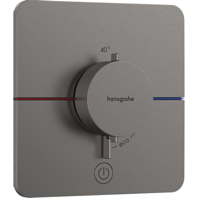 Hansgrohe Showerselect comfort q Thermsotaat - inbouw - 1 functie - extra uitgang - zwart chroom