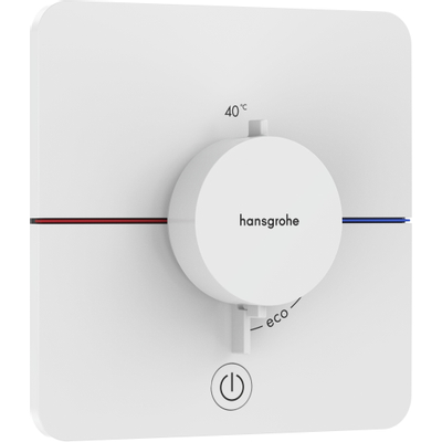 hansgrohe ShowerSelect Comfort Q Thermsotaat - inbouw - 1 functie - extra uitgang - mat wit
