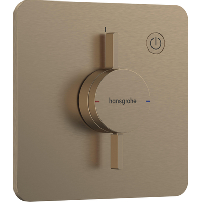 Hansgrohe DuoTurn Q Inbouwkraan - voor 1 functie - geborsteld brons