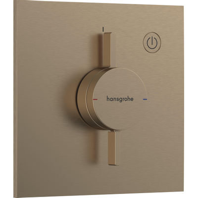 Hansgrohe Duoturn E robinet encastré pour 1 fonction bronze brossé