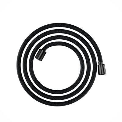 Hansgrohe Designflex flexible de douche textile 200cm chrome noir brossé