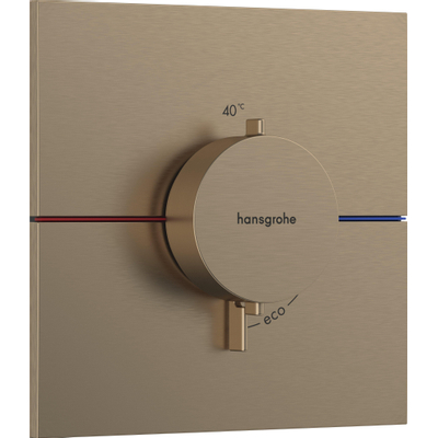 Hansgrohe ShowerSelect Comfort E Thermostaat - inbouw - geborsteld brons