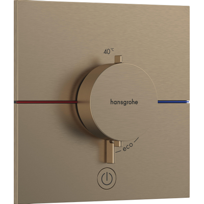 Hansgrohe Showerselect thermostaat inbouw 1 functie highflow brush bronze