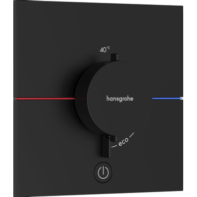 Hansgrohe Showerselect thermostaat inbouw 1 functie highflow matzwart