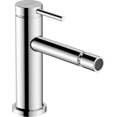 Hansgrohe Tecturis Bidetkraan - eengreeps - met trekwaste - hoogglans chroom