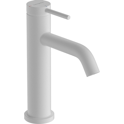 Hansgrohe Tecturis s Mitigeur lavabo - tirette - Coolstart - bec 11.6cm - Blanc mat