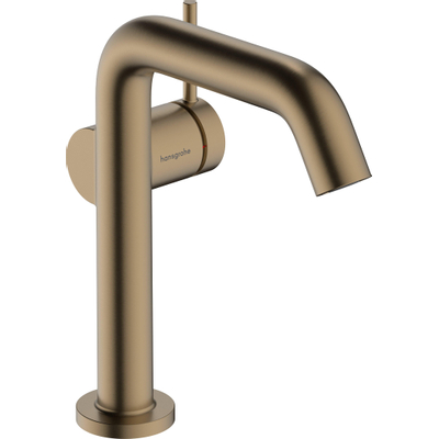 Hansgrohe Tecturis Mitigeur lavabo - sans bonde - bec 13.9 cm - bronze brossé