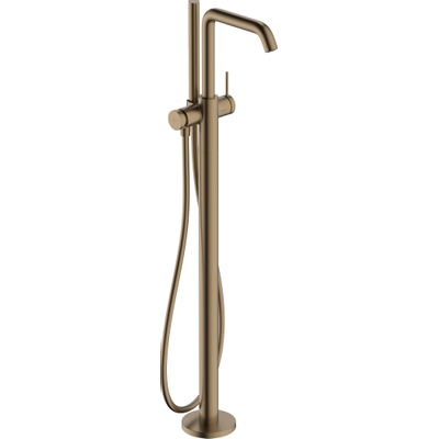 Hansgrohe Tecturis robinet de baignoire sur pied brushed bronze
