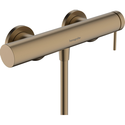 Hansgrohe Tecturis douchekraan opbouw brushed bronze