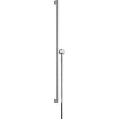 Hansgrohe Unica Glijstang E Puro - 90cm easy slide en isiflex - doucheslang - 160cm - hoogglans chroom
