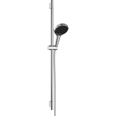 Hansgrohe RainFinity Doucheset - 130 - 3jet S Puro - 90cm pushsl Designflex - doucheslang - 160cm - hoogglans chroom