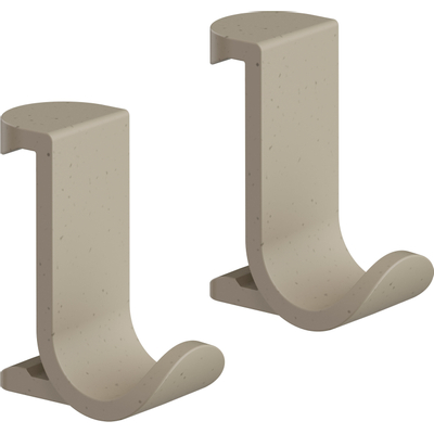 Hansgrohe Wallstoris crochet porte-serviettes large - 2 pièces - sable (beige)
