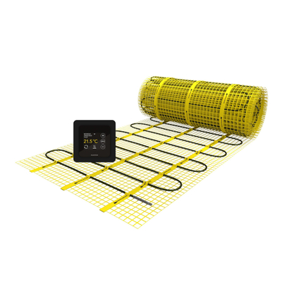 Magnum Mat chauffage de sol électrique set - 450 watt - 3.0 m2 - avec thermostat WiFi noir