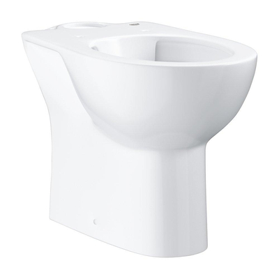 Grohe Bau Ceramic staande wc voor duoblok afvoer horizontaal wit