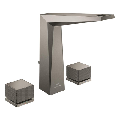 Grohe Allure brilliant private collection Mitigeur lavabo - M size - 3 trous - Hard graphite brossé (anthracite)