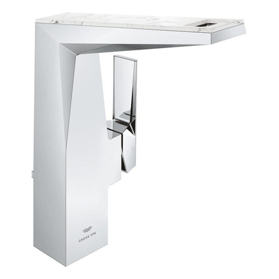 Grohe Allure brilliant private collection wastafelkraan L-Size white attica