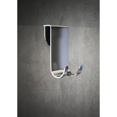 Novellini Patère H8xP5xL3.9cm Métal Chrome