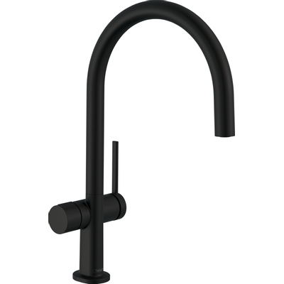 Hansgrohe Talis m54 Eengreeps keukenmengkraan - 220 - stopkraan - voor vaatwasser - mat zwart