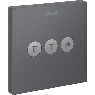 Hansgrohe Showerselect Corps d'encastrement mitigeur avec 3 fonctions d'arrêt br.black chrome