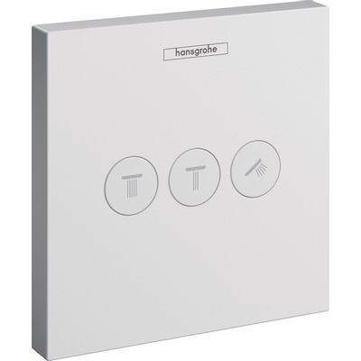 Hansgrohe Showerselect pour 3F - robinets d'arrêt mat blanc
