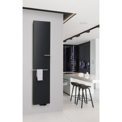 Vasco Zaros radiateur - 37,5x160cm - 1159W - gris chaud